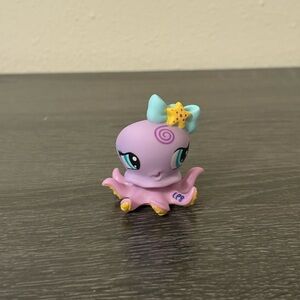 2007 Littlest Pet Shop Purple Octopus #1309